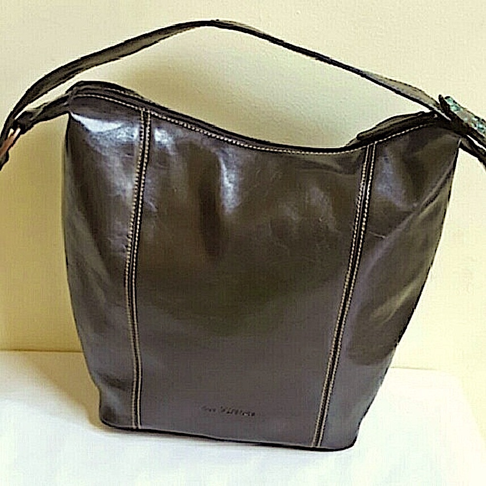 Ana Firenze Leather Shoulder Bag